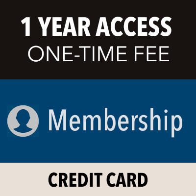 Yearly Membership - One Time Payment (special)