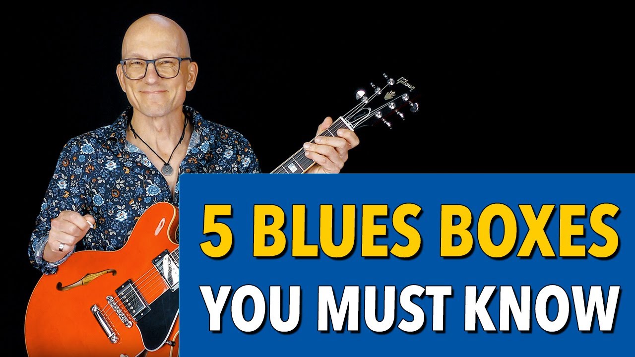 5 Blues Boxes Solo Master Guitar Academy