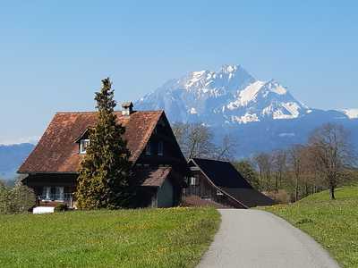 Spiessenstrasse leads into Obermattstrasse