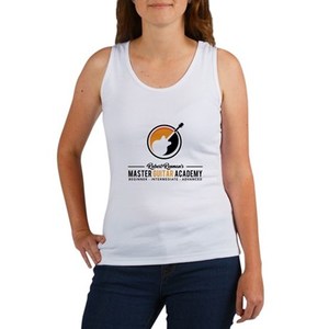 mga on white tank top mga on white tank top